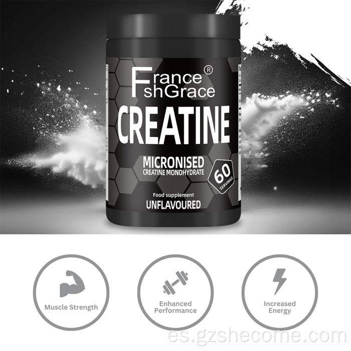 El mejor polvo micronizado de monohidrato de creatina Shecome